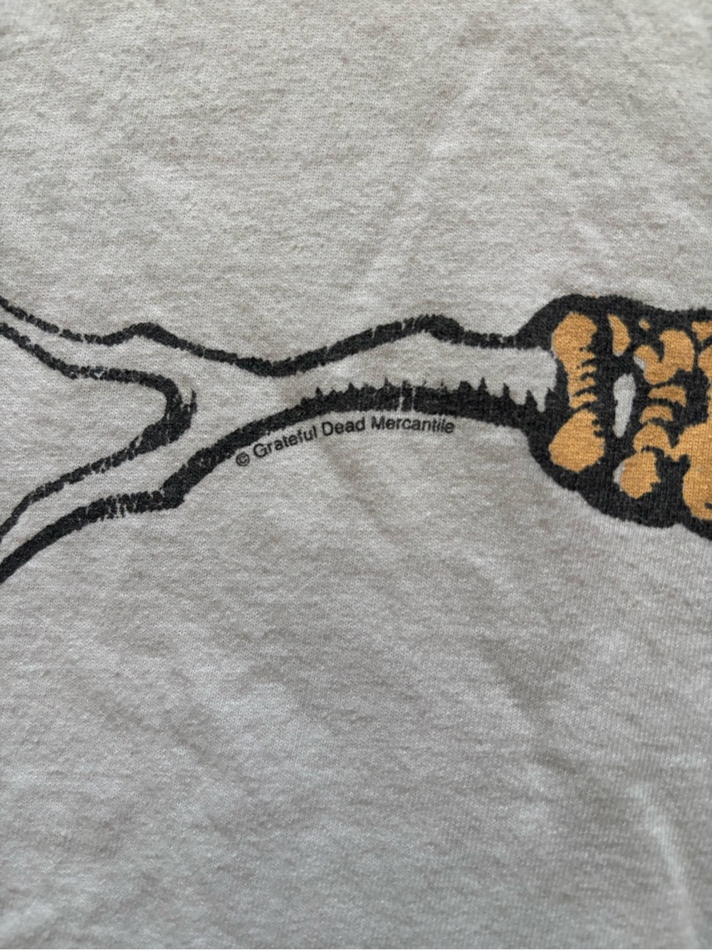 Vintage Grateful Dead wake of the flood album band tee t-shirt - Picture 5 of 5